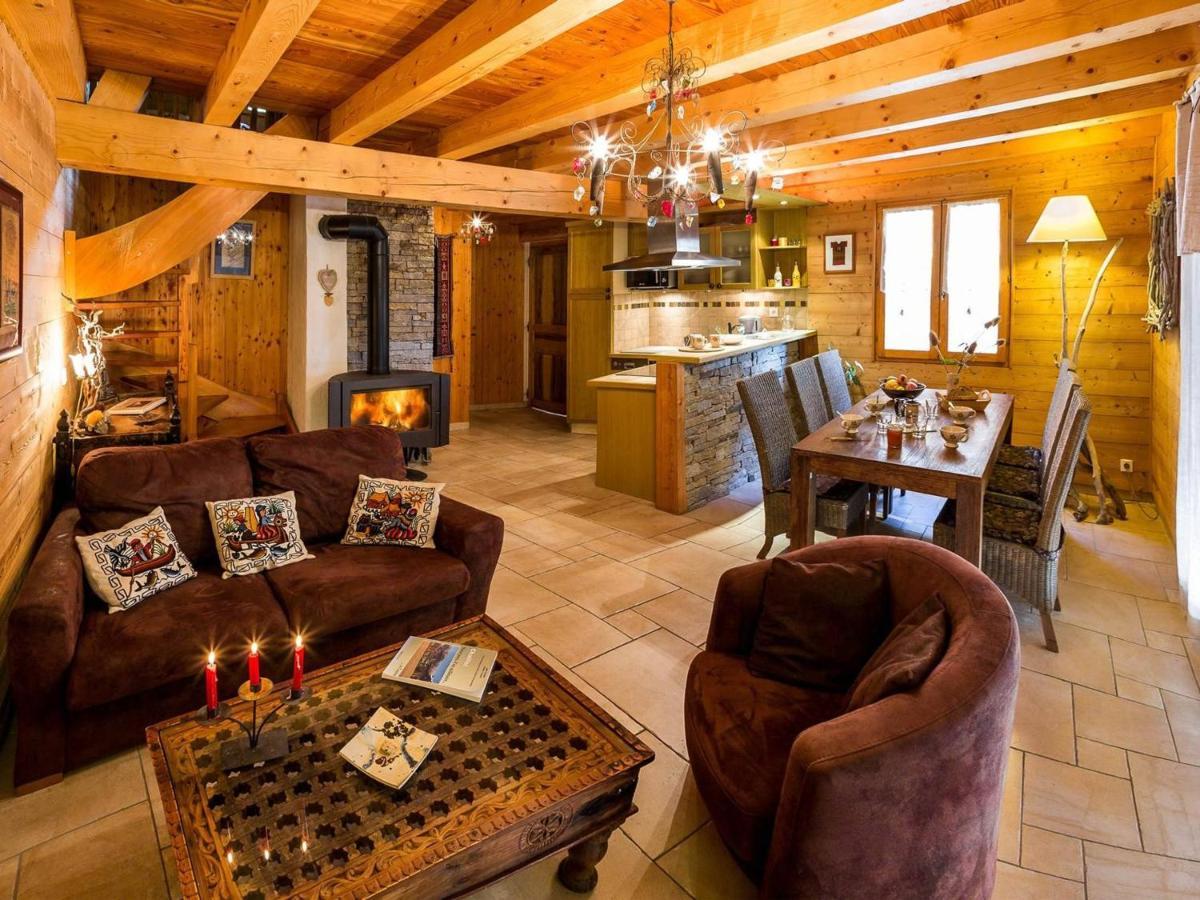 Chalet 6 Pers Avec Spa, Terrasse Plein Sud A Saint-Michel-De-Chaillol - Fr-1-393-22 Eksteriør billede