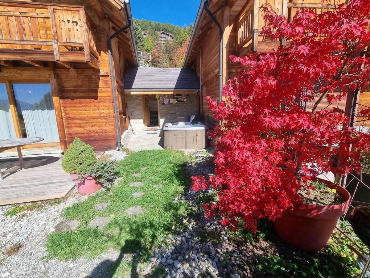 Chalet 6 Pers Avec Spa, Terrasse Plein Sud A Saint-Michel-De-Chaillol - Fr-1-393-22 Eksteriør billede