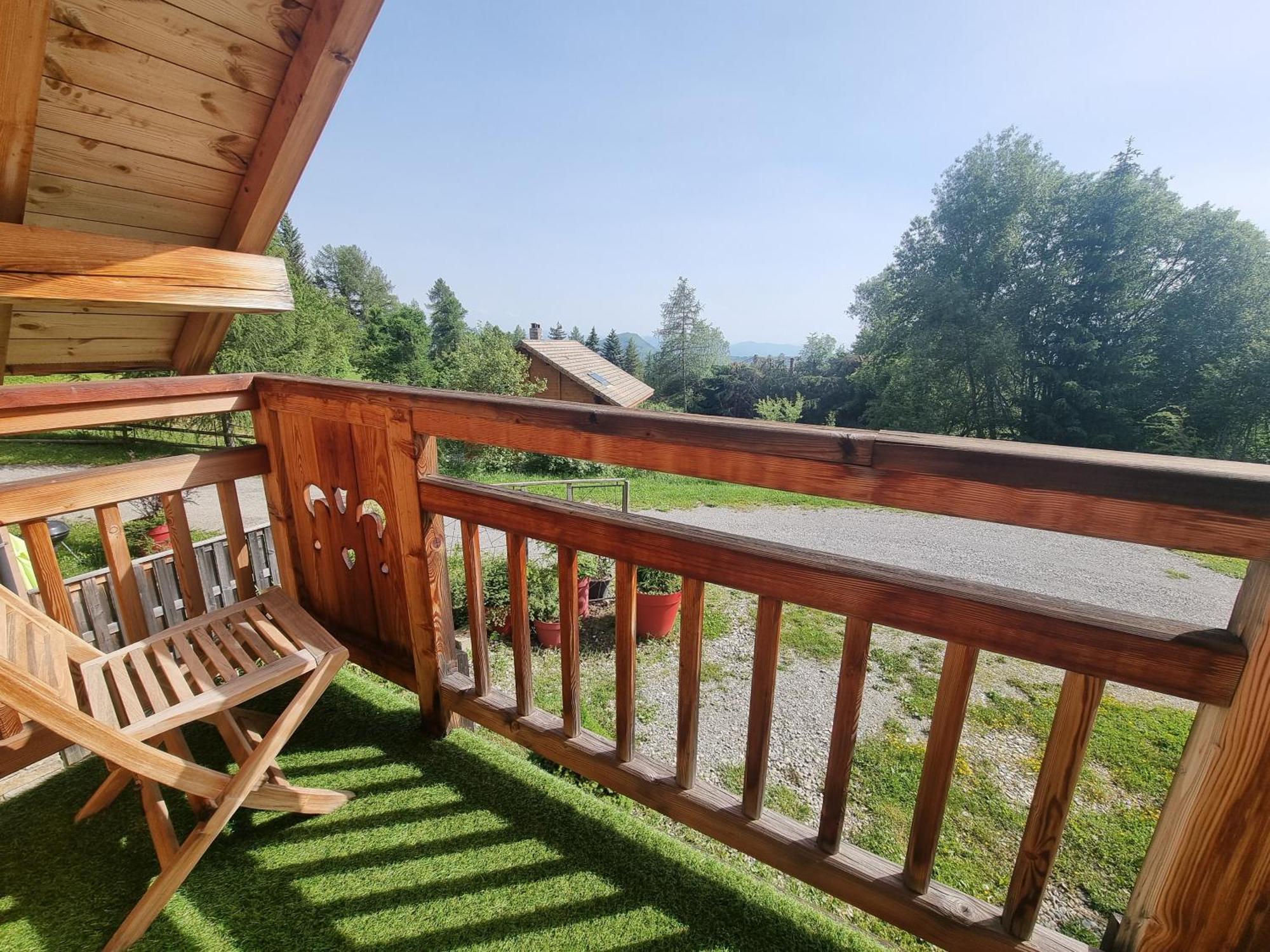 Chalet 6 Pers Avec Spa, Terrasse Plein Sud A Saint-Michel-De-Chaillol - Fr-1-393-22 Eksteriør billede