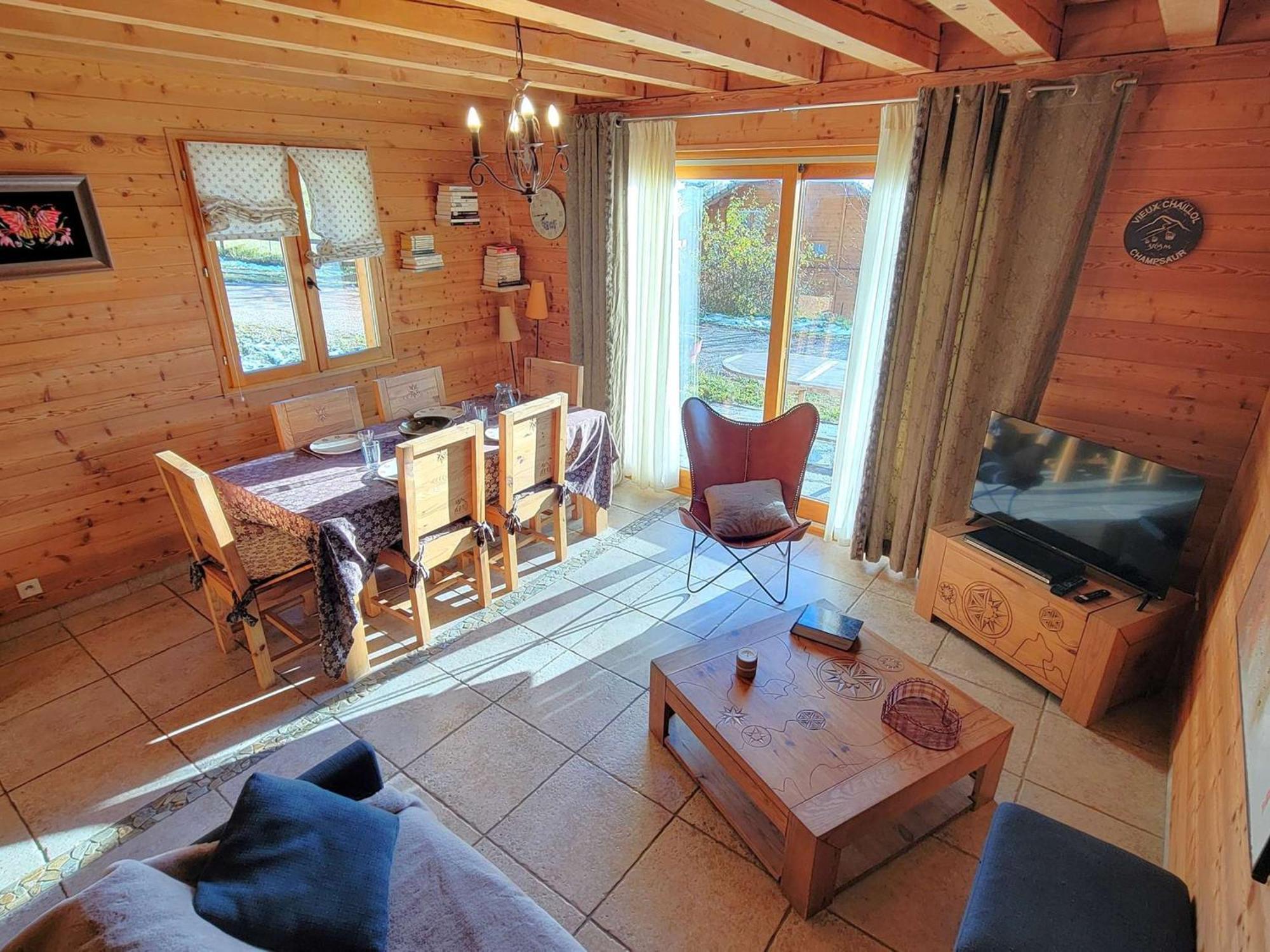Chalet 6 Pers Avec Spa, Terrasse Plein Sud A Saint-Michel-De-Chaillol - Fr-1-393-22 Eksteriør billede