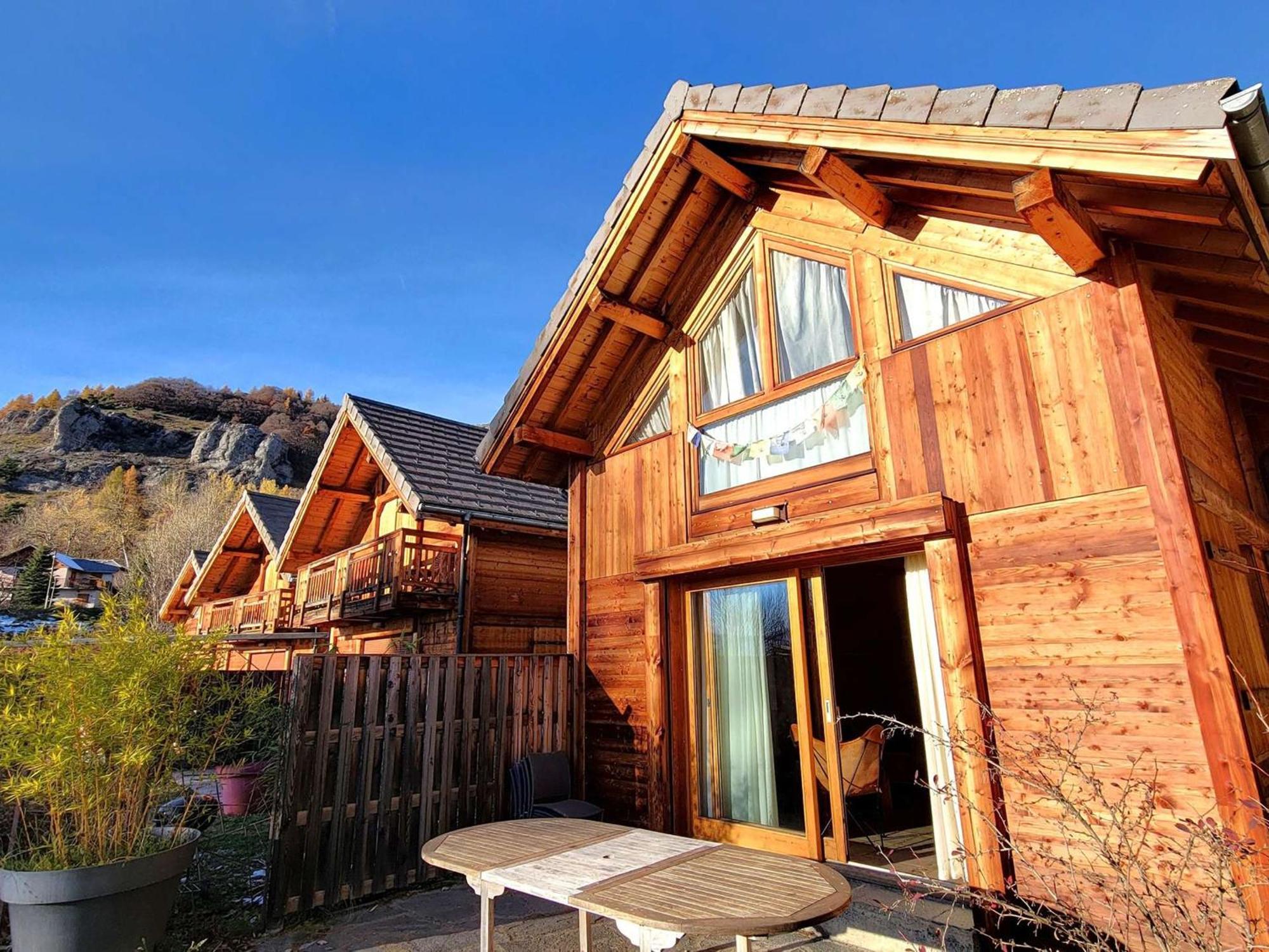 Chalet 6 Pers Avec Spa, Terrasse Plein Sud A Saint-Michel-De-Chaillol - Fr-1-393-22 Eksteriør billede