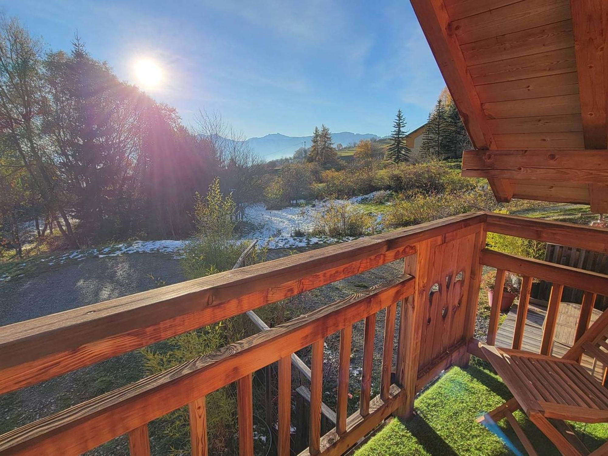 Chalet 6 Pers Avec Spa, Terrasse Plein Sud A Saint-Michel-De-Chaillol - Fr-1-393-22 Eksteriør billede